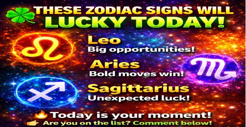 These 3 Zodiac Signs Will Get Lucky Today -  April 2 Horoscope Predictions