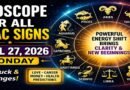Horoscope for Every Sign of the Zodiac: April 27, Monday, 2026: Strong Energy Change Brings Luck, Clarity, and Life Transitions