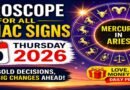 Horoscope for All Zodiac Signs – April 30, 2026 (Thursday): Mercury in Aries Sparks Bold Decisions & Life Changes