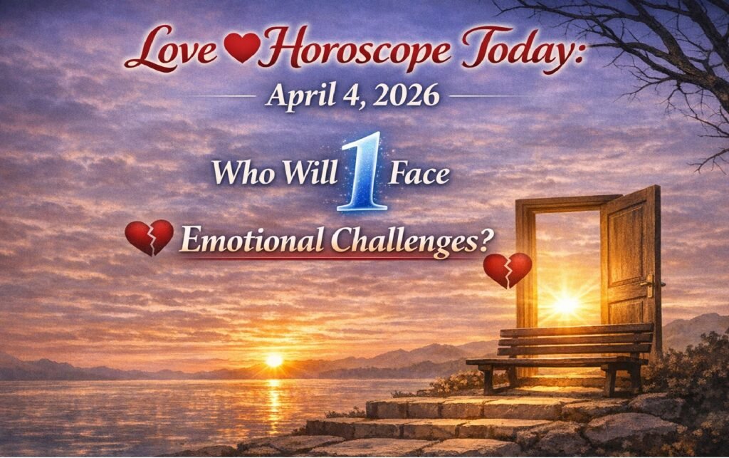 Love Horoscope Today: April 4, 2026 – Who Will Face Heartbreak & Emotional Shifts?