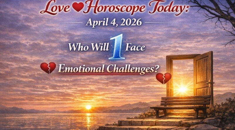 Love Horoscope Today: April 4, 2026 – Who Will Face Heartbreak & Emotional Shifts?