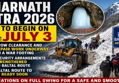 Amarnath Yatra 2026 to Begin on July 3; Massive Snow Clearance, Security Upgrades Underway on Baltal Route