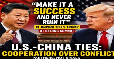Xi Jinping Urges Trump to “Make U.S.-China Relations a Success” During Beijing Summit