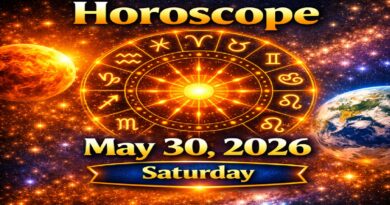 Horoscope for All Zodiac Signs – May 30, 2026 | Saturday’s Celestial Energy and Life Insights