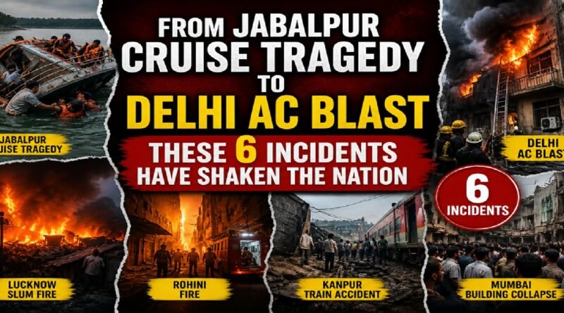 India in Shock: From Jabalpur Cruise Disaster to Delhi AC Blast—6 Tragedies That Exposed a Safety Crisis