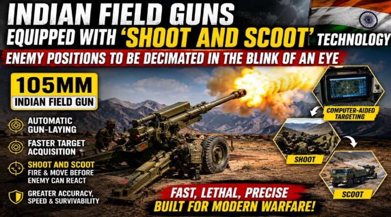 Indian Army’s ‘Shoot and Scoot’ Field Guns Set for Major Upgrade; Enemy Targets Can Be Destroyed Within Seconds