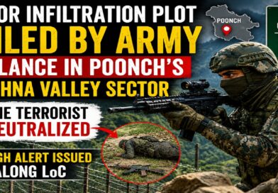 Major Infiltration Bid Foiled in Poonch’s Krishna Valley Sector: Army Neutralizes Terrorist, Tightens LoC Vigil