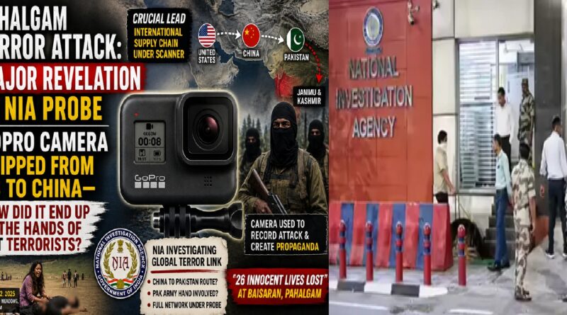 Pahalgam Terror Attack Probe Uncovers Global Supply Trail: How a US-Made GoPro Reached LeT Terrorists