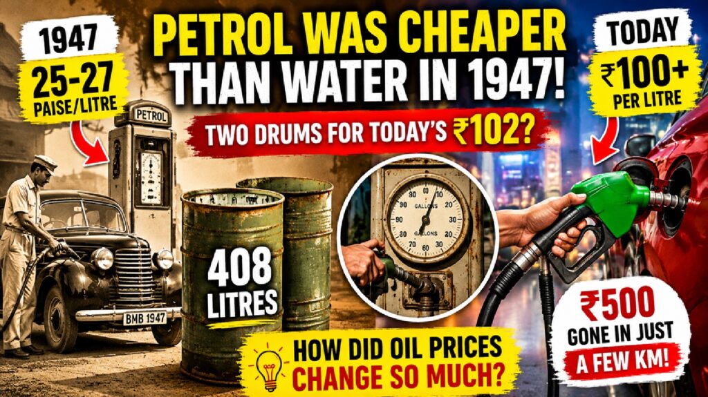 Petrol Was Once Cheaper Than Water in India: How Fuel Prices Skyrocketed From Paise to ₹100+ Per Liter