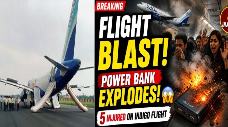 Power Bank Explosion on IndiGo Flight at Mohali Airport Sparks Panic: 5 Injured, Safety Concerns Raised