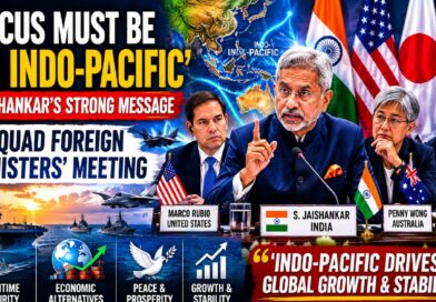 ‘Focus Must Be on Indo-Pacific’: Jaishankar Pushes Strategic Quad Vision Amid Rising Regional Tensions