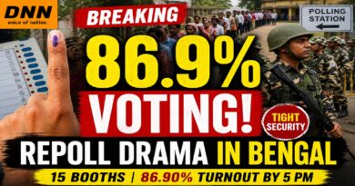 Bengal Repolling Sees 86.90% Turnout Amid Heightened Security at 15 Booths
