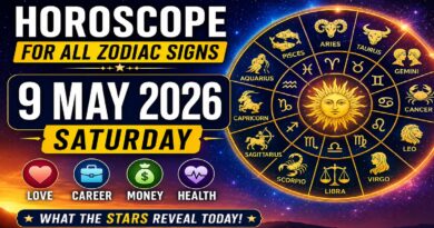 Horoscope for All Zodiac Signs – 9 May 2026, Saturday: Powerful Cosmic Shifts Bring Clarity, Emotions & Breakthroughs