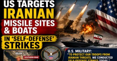 US Launches ‘Self-Defense’ Strikes on Iranian Missile Sites Amid Rising Gulf Tensions