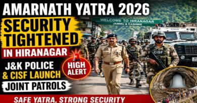 Amarnath Yatra 2026: Security Tightened in Hiranagar as J&K Police and CISF Launch Joint Patrols