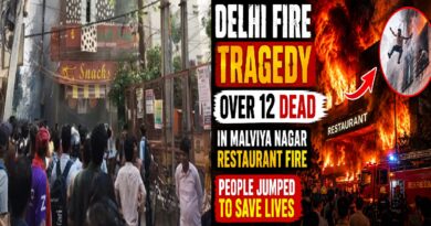 Delhi Restaurant Fire Tragedy: Over 12 Dead as Massive Blaze Engulfs Malviya Nagar Building