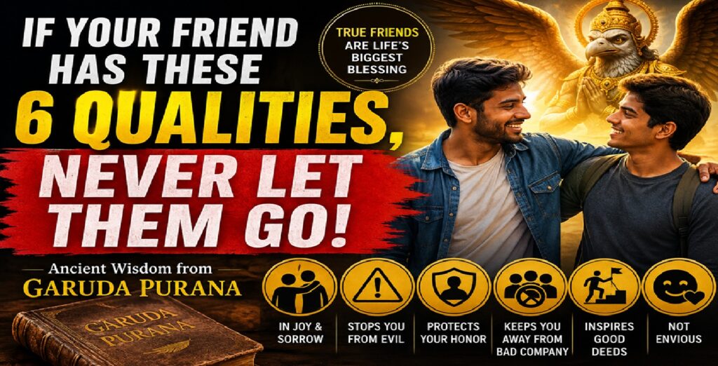 If Your Friend Possesses These 6 Qualities, Never—Under Any Circumstances—Let Them Go: Ancient Wisdom from the Garuda Purana