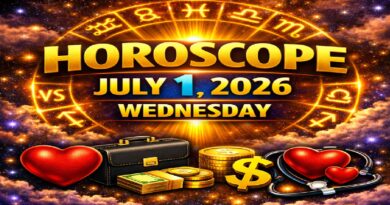 Wednesday's Celestial Forecast for Health, Love, Work, and Money | Horoscope for Every Sign of the Zodiac – July 1, 2026