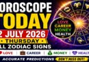 Horoscope Today: July 2, 2026 (Thursday) – Daily Horoscope for All 12 Zodiac Signs | Love, Career, Money & Health Predictions