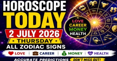 Horoscope Today: July 2, 2026 (Thursday) – Daily Horoscope for All 12 Zodiac Signs | Love, Career, Money & Health Predictions