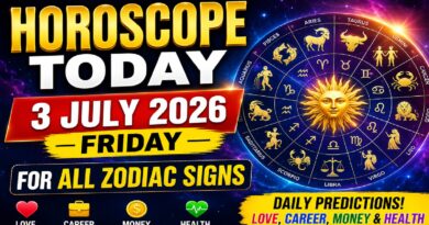 Today's Horoscope: Friday - July 3, 2026, Forecast for All 12 Zodiac Signs: Love, Work, Finances, and Health