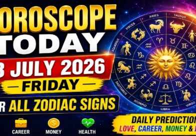 Today's Horoscope: Friday - July 3, 2026, Forecast for All 12 Zodiac Signs: Love, Work, Finances, and Health