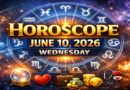 Horoscope for Zodiac Signs – June 10, 2026 | Wednesday’s Celestial Predictions for Love, Career, Money & Health