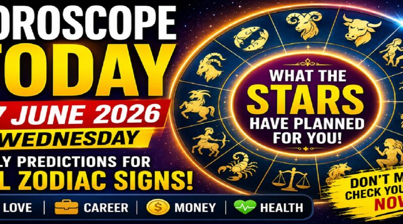 Horoscope for June 17, 2026: Daily Forecasts for Every Sign of the Zodiac: Love, Work, Finances, and Health