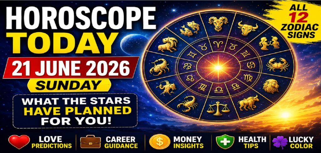 Horoscope for Sunday - June 21, 2026: Comprehensive Zodiac Forecasts for Love, Work, Finances, Health, and Fortune