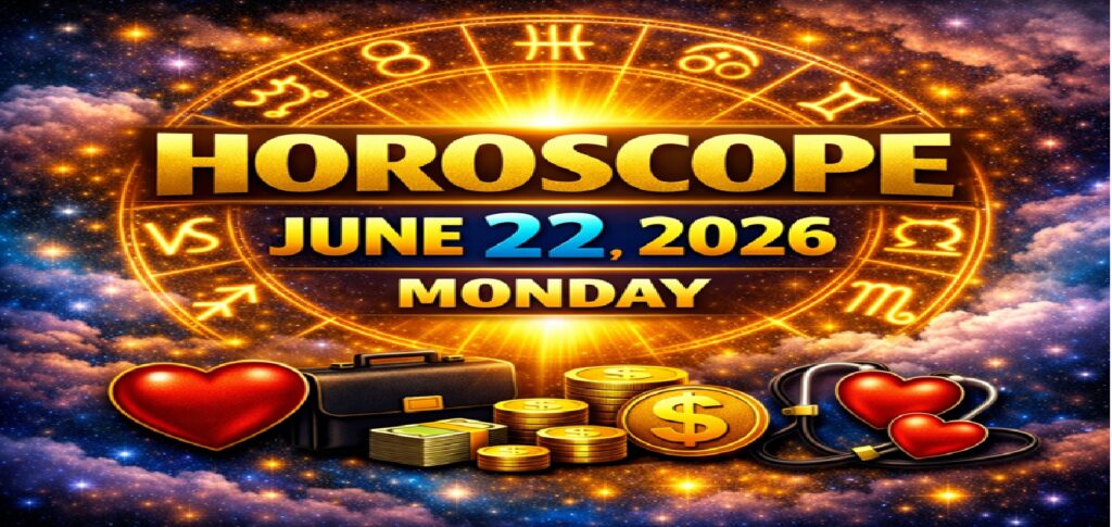 Monday’s Celestial Guidance for Love, Career, Money & Health | Horoscope for All Zodiac Signs – June 22, 2026