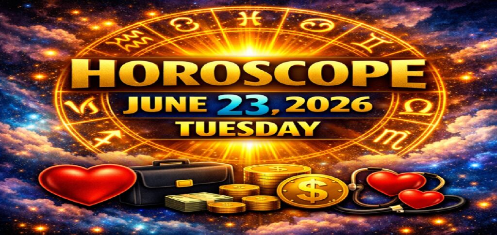Tuesday’s Cosmic Predictions for Love, Career, Money & Health | Horoscope for All Zodiac Signs – June 23, 2026