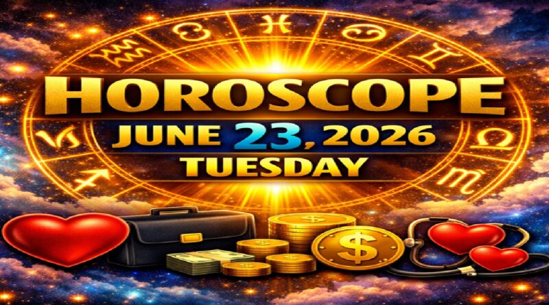 Tuesday’s Cosmic Predictions for Love, Career, Money & Health | Horoscope for All Zodiac Signs – June 23, 2026