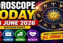 June 24: 2026 - Horoscope for Every Zodiac Sign | Wednesday's Celestial Predictions for Love, Work, Finances, and Health