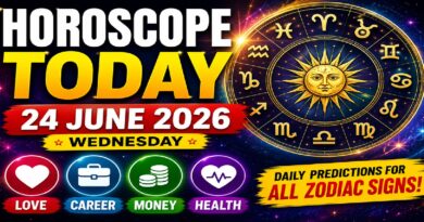 June 24: 2026 - Horoscope for Every Zodiac Sign | Wednesday's Celestial Predictions for Love, Work, Finances, and Health