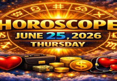 Thursday’s Celestial Predictions for Love, Career, Money & Health | Horoscope for All Zodiac Signs – June 25, 2026 