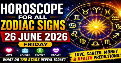 Horoscope for Every Sign of the Zodiac for Friday, June 26, 2026: Daily Astrological Forecasts for Love, Work, Finances, and Health