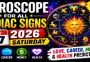 Saturday’s Celestial Predictions for Love, Career, Money & Health | Horoscope for All Zodiac Signs – June 27, 2026 