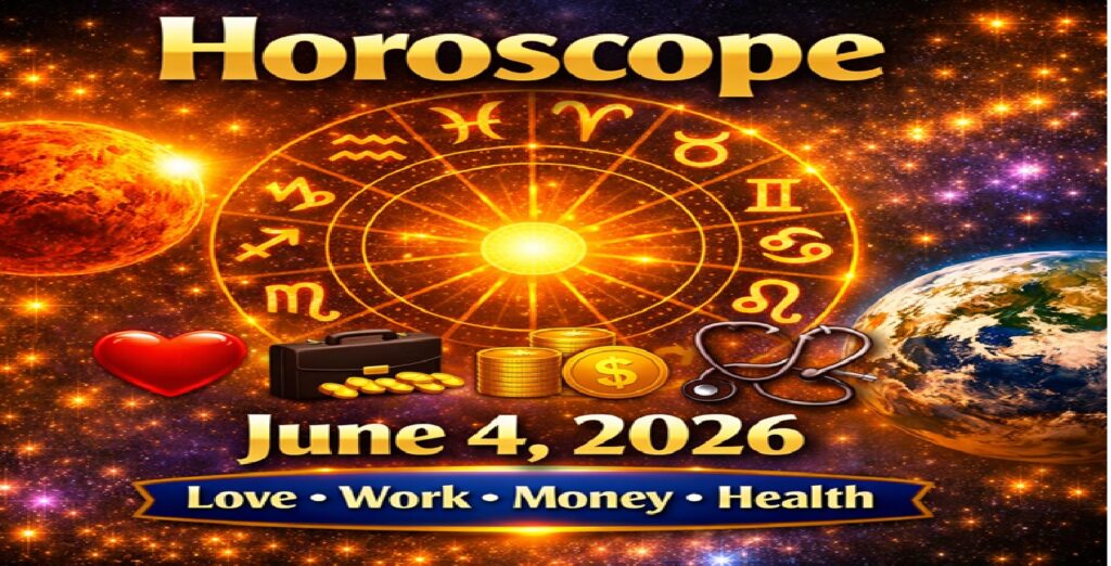 Thursday (June 4 - 2026): Horoscope for Every Sign of the Zodiac | Daily Astrological Forecasts for Love, Work, Finances, and Health