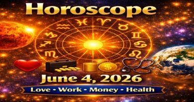Thursday (June 4 - 2026): Horoscope for Every Sign of the Zodiac | Daily Astrological Forecasts for Love, Work, Finances, and Health