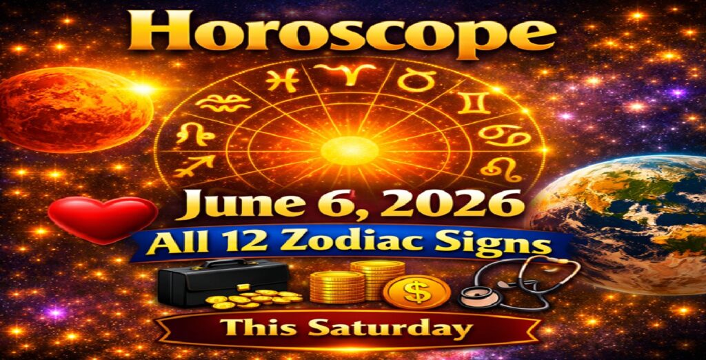 Daily Horoscope for June 6, 2026: What the Stars Reveal for All 12 Zodiac Signs This Saturday