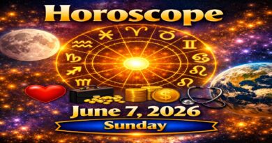 Sunday’s Celestial Energy and Life Predictions | Horoscope for All Zodiac Signs – June 7, 2026 