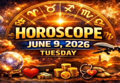 Horoscope for All Zodiac Signs – June 9, 2026 | Tuesday’s Celestial Guidance for Love, Career, Money & Health