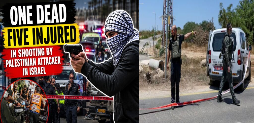 One Dead - Five Injured in Palestinian Attacker's Shooting Rampage Across Israeli Towns