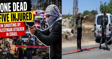 One Dead - Five Injured in Palestinian Attacker's Shooting Rampage Across Israeli Towns