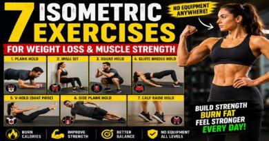 7 Isometric Exercises for Weight Loss and Muscle Strength: Build Power Without Equipment