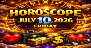 July 10 – 2026: Horoscope for All Zodiac Signs | Friday’s Celestial Predictions for Love, Career, Money & Health