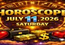 Horoscope for All Zodiac Signs – July 11, 2026 | Saturday’s Celestial Predictions for Love, Career, Money & Health