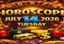 July 14: 2026 - Horoscope for Every Zodiac Sign | Tuesday's Celestial Forecasts for Love, Work, Finances, and Health