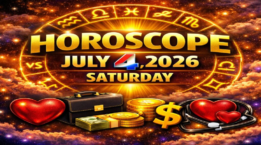 July 4: 2026 - Horoscope for Every Zodiac Sign | Saturday's Celestial Forecasts for Love, Work, Finances, and Health