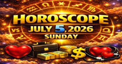 July 5: 2026 - Horoscope for All Zodiac Signs | Sunday’s Cosmic Predictions for Love, Career, Money & Health